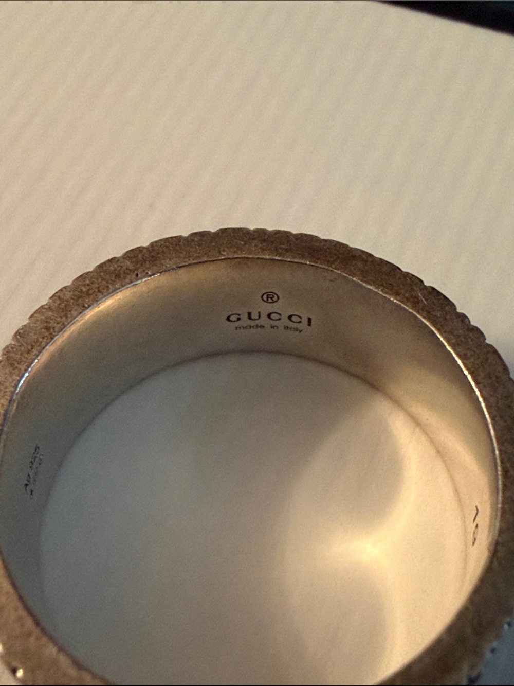 Gucci ring GG Marmont ring - Picture 6 of 7